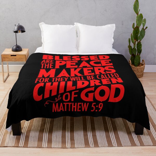 Item preview, Matthew 5:9 Blessed Are The Peacemakers designed and sold by plushism.