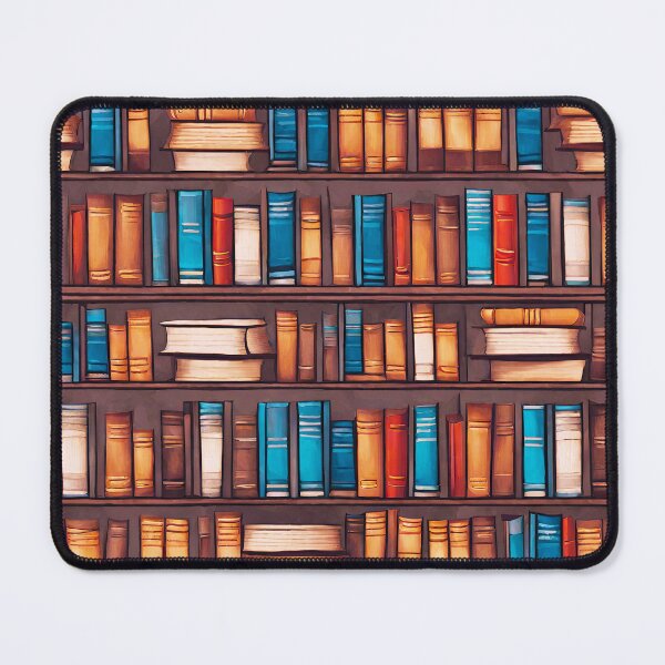 Item preview, Seamless Bookshelf Pattern 3 designed and sold by Tom-Johnson.