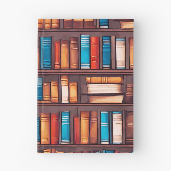 Item preview, Seamless Bookshelf Pattern 3 designed and sold by Tom-Johnson.