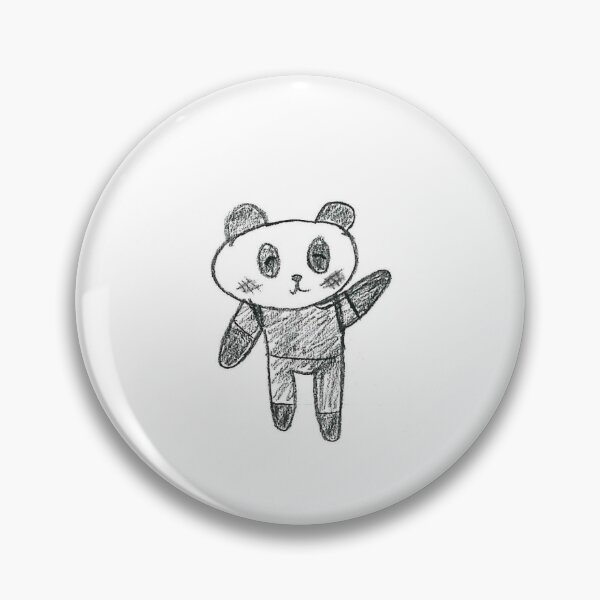 Aperçu de l'œuvre Panda agitant créée et vendue par MerryBuzzMouse.