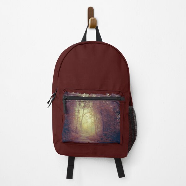 Item preview, Dreamy Foggy Forest in Autumn designed and sold by Dyrk Wyst Redbubble Shop.
