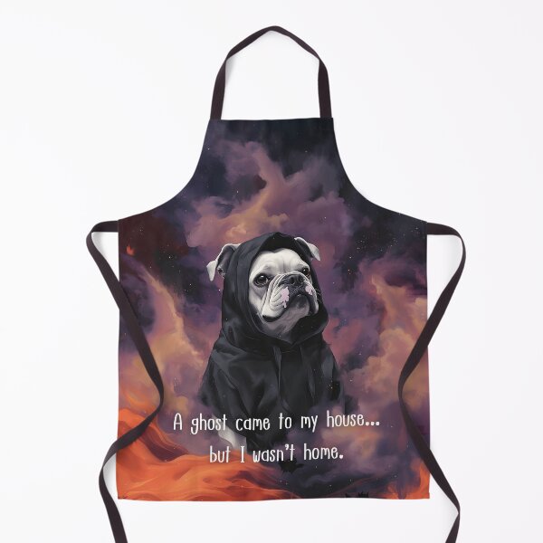 Item preview, Hellfire Bulldog in Hoodie, Realistic Dog, Prints Posters Set, Abstract Vibrant Wall Art, Halloween, Dog cute, Trendy Art, maximalist decor, matisse wall art,ghost art print, witchy decor designed and sold by ZloppyDesign.