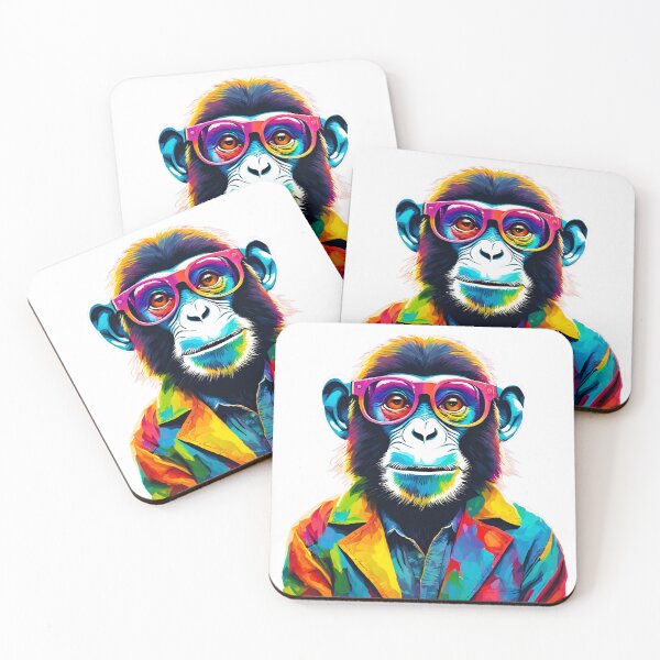 Item preview, Funky Monkey Portrait 6 designed and sold by Tom-Johnson.