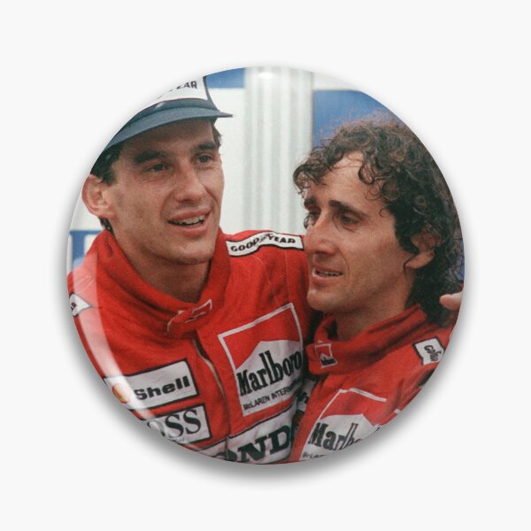 Item preview, Ayrton Senna and Alain Prost name and icon print! designed and sold by cceridwenx.