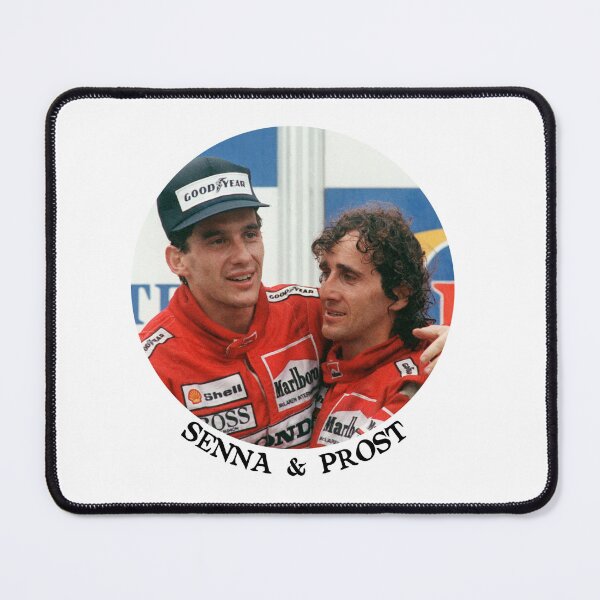 Item preview, Ayrton Senna and Alain Prost name and icon print! designed and sold by cceridwenx.