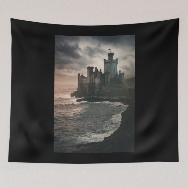 Item preview, Castle standing on a cliff v2 designed and sold by McVrax.