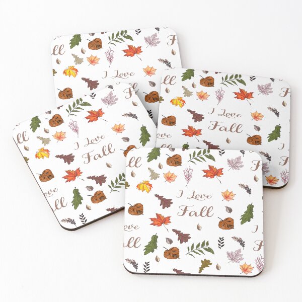 Item preview, I love Fall.  Orange leaves. Autumn season love concept designed and sold by Anastasiia Yurevych.