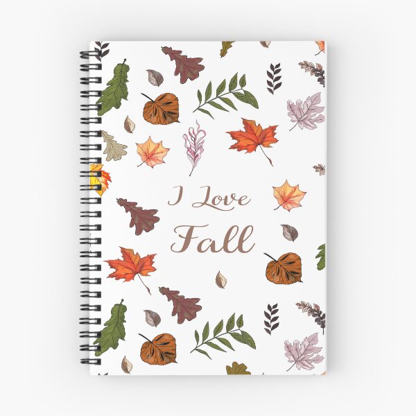 Item preview, I love Fall.  Orange leaves. Autumn season love concept designed and sold by Anastasiia Yurevych.