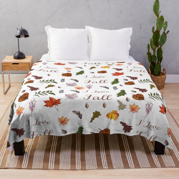 Item preview, I love Fall.  Orange leaves. Autumn season love concept designed and sold by Anastasiia Yurevych.