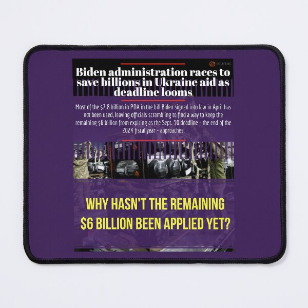 Item preview, Why hasn't the remaining $6 billion been applied yet? designed and sold by cabana.space.