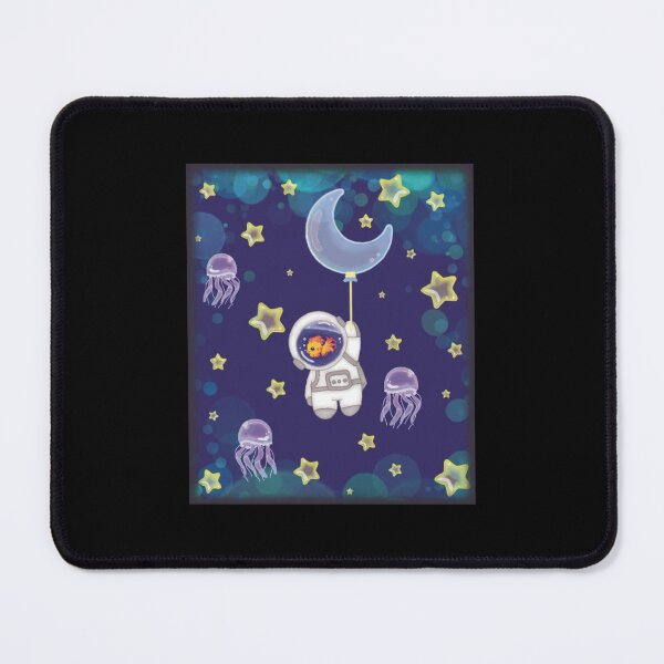 Item preview, Fish the Floating Astronaut designed and sold by ChaosAndLace.