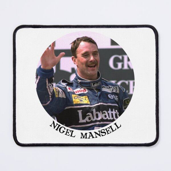 Item preview, Nigel Mansell name and icon print! designed and sold by cceridwenx.