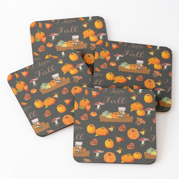 Item preview, I love Fall.  Orange leaves. Autumn season love concept designed and sold by Anastasiia Yurevych.