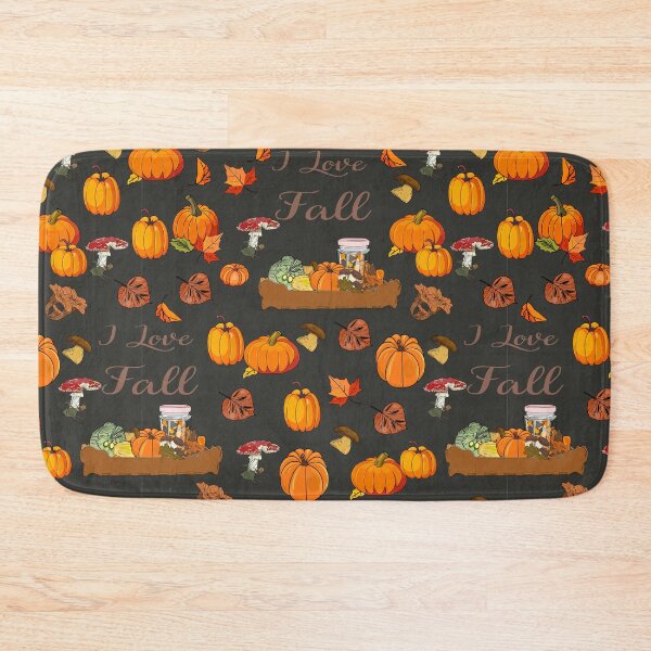Item preview, I love Fall.  Orange leaves. Autumn season love concept designed and sold by Anastasiia Yurevych.