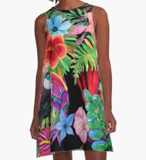 Hawaiian beauty A-Line Dress