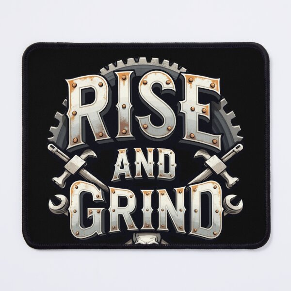 Item preview, "Rise and Grind" Motivation Tee – Fuel Your Day with Determination designed and sold by AI-volution.