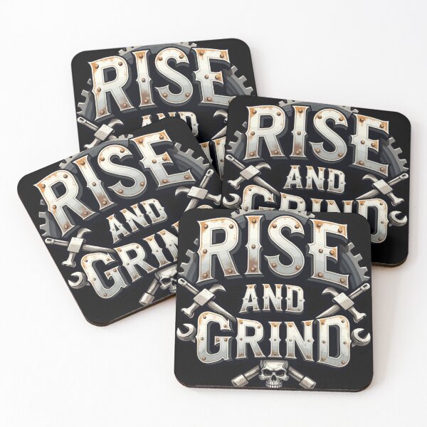 Item preview, "Rise and Grind" Motivation Tee – Fuel Your Day with Determination designed and sold by AI-volution.