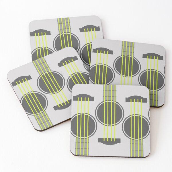 Item preview, Parallel Strings Acoustic Guitar Pattern designed and sold by AdCubed.