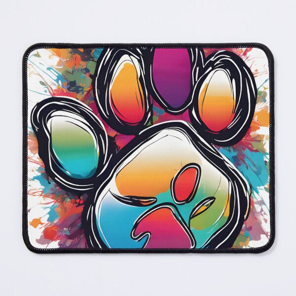 Item preview, Cat footprints on the paint designed and sold by Vibes-vintage.