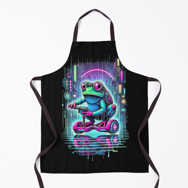 Item preview, Cyberpunk Frog Adventure designed and sold by Mjonkey.