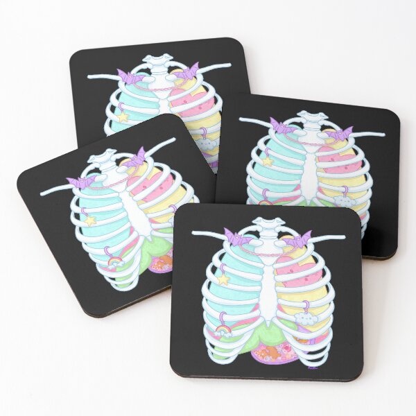 Item preview, Pastel Goth Ribcage designed and sold by Frigg-The-Frog-.