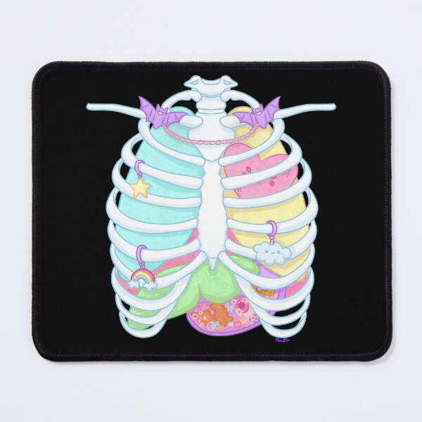 Item preview, Pastel Goth Ribcage designed and sold by Frigg-The-Frog-.