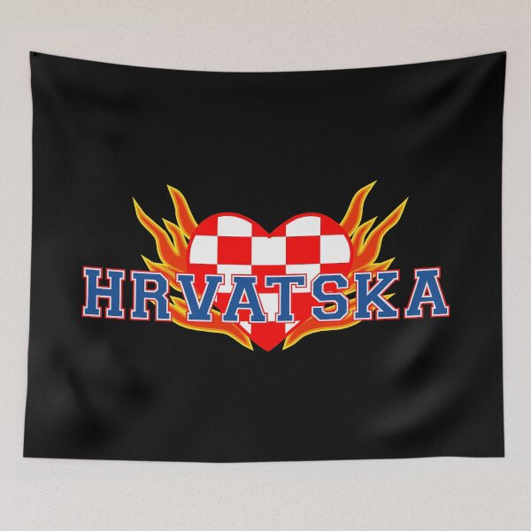 Item preview, Hrvatska srce vatreno designed and sold by EkiDesign.