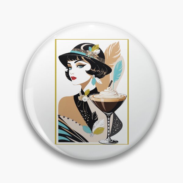 Item preview, Peacock Expresso Martini Des#3 (sku#1) designed and sold by charactergirl.