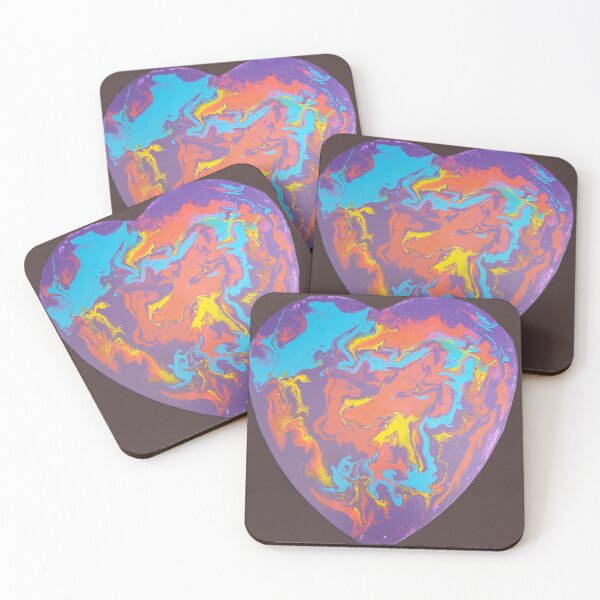 Item preview, Acrylic painting "Heart Landscape" designed and sold by IreneSchlik.