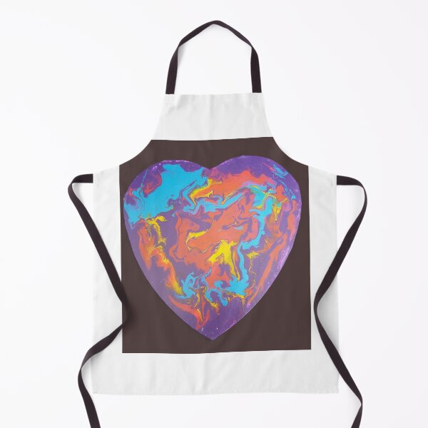 Item preview, Acrylic painting "Heart Landscape" designed and sold by IreneSchlik.