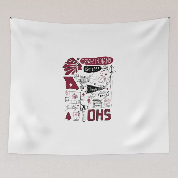 Item preview, School of the Osage Doodle designed and sold by 4thOfJulyShop12.