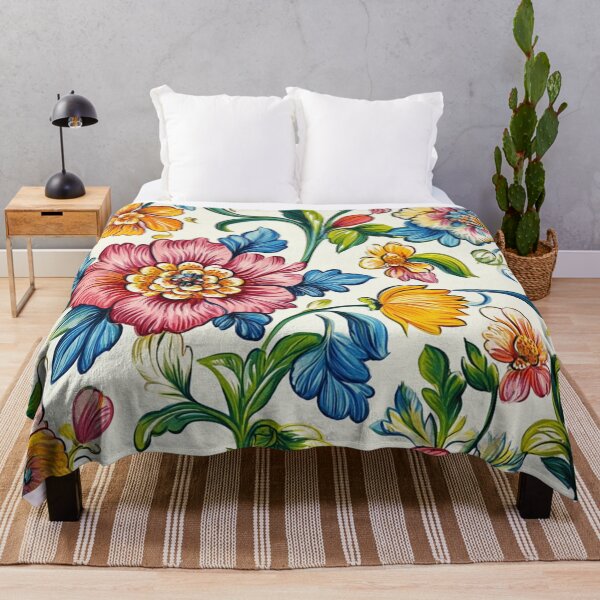 Item preview, Italy Flowers Pattern designed and sold by GrinGalore.