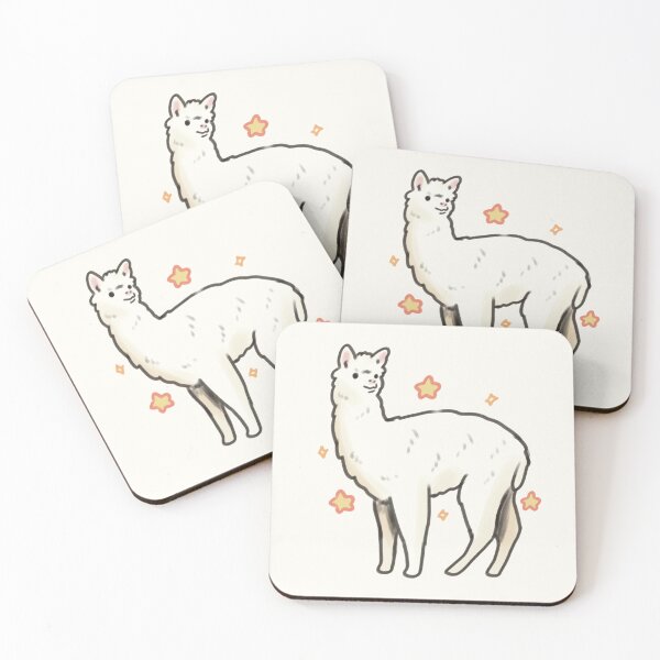 Item preview, Cute Llama with stars  designed and sold by Artofmayara.