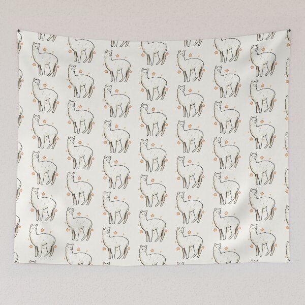 Item preview, Cute Llama with stars  designed and sold by Artofmayara.