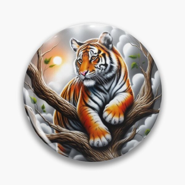 Item preview, "Majestic Tiger: Elegance and Strength" designed and sold by CHRIST5000.