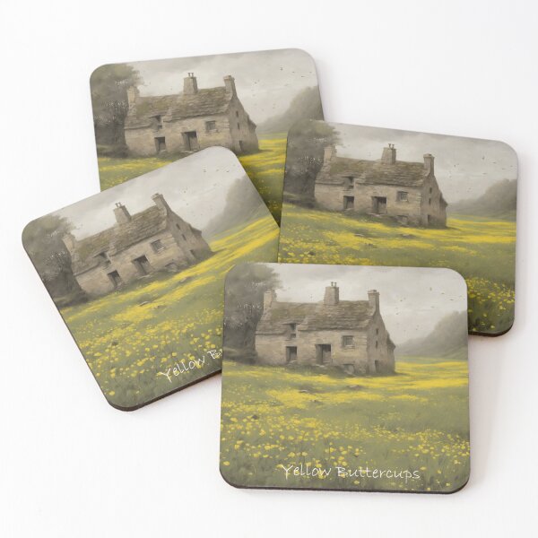 Item preview, Yellow Buttercups designed and sold by Fruityblue.