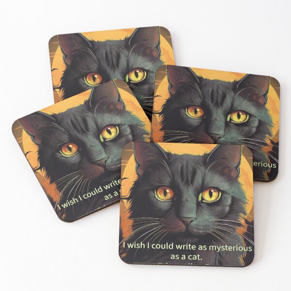Item preview, Mysterious Cat designed and sold by TheCussnWolf.