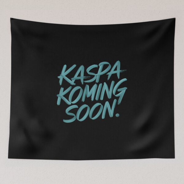 Item preview, Kaspa Decentralized Crypto Ecosystem designed and sold by RadDeck.