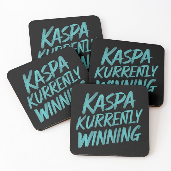 Item preview, Kaspa Decentralized Crypto Solutions designed and sold by RadDeck.