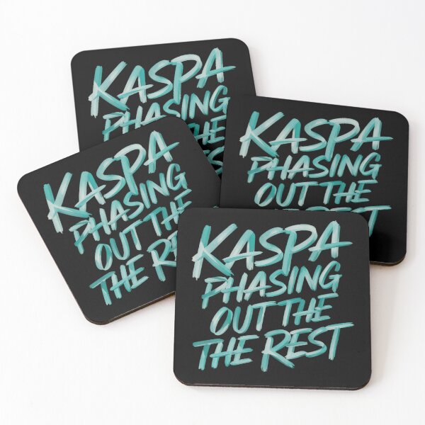 Item preview, Kaspa Blockchain Transparent & Efficient designed and sold by RadDeck.