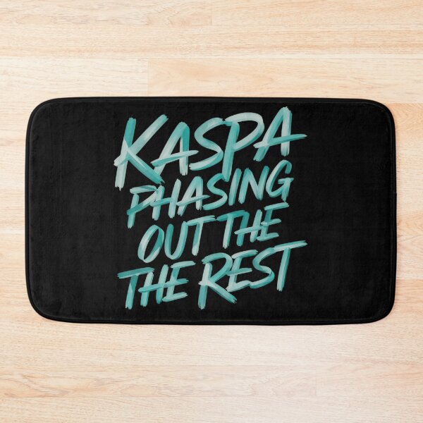 Item preview, Kaspa Blockchain Transparent & Efficient designed and sold by RadDeck.