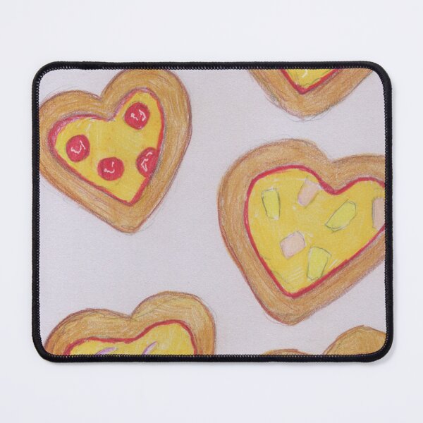 Item preview, Love heart pizzas designed and sold by Artbysarah23.