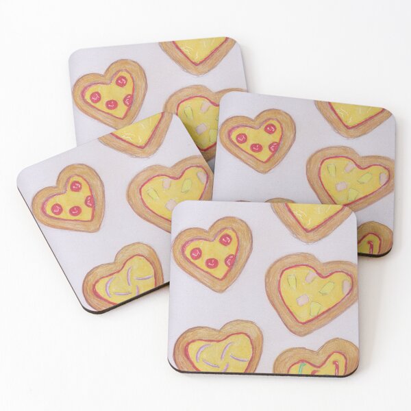 Item preview, Love heart pizzas designed and sold by Artbysarah23.