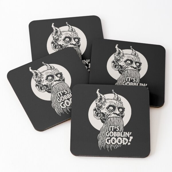 Item preview, Mandy movie Cheddar Goblin inspiration white designed and sold by LapinMagnetik.