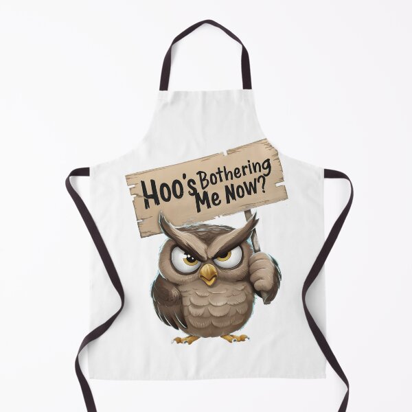 Item preview, Owl Who is Bothering me now? designed and sold by Game-Graphics.