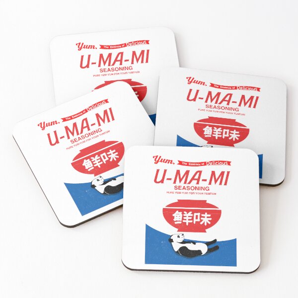 Item preview, UMAMI FOOD GIANT PANDA APRON STICKER designed and sold by aydapadi.