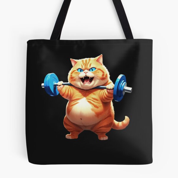 Item preview, Cat Weightlifting  designed and sold by PrettyInk.