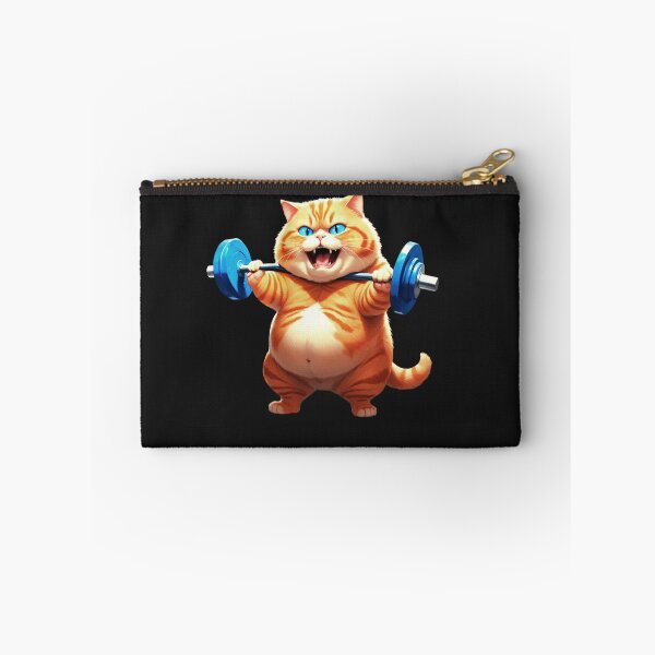 Item preview, Cat Weightlifting  designed and sold by PrettyInk.