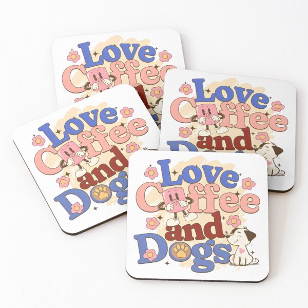 Item preview, Coffee and Dogs Classic  designed and sold by RareTshirtStore.