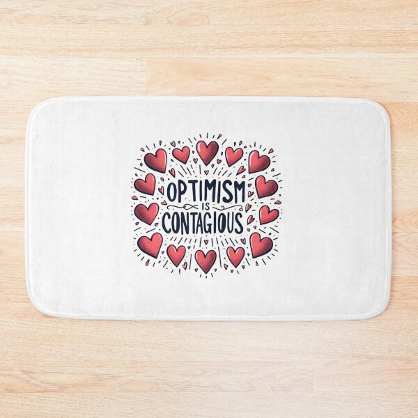 Item preview, Optimism is Contagious designed and sold by Monem-RASH.